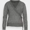 Hot Sale 😀 Anna Field LOOSE FIT WRAP - Jumper - Mottled Dark Grey 🎁 8 Hot Sale 😀 Anna Field LOOSE FIT WRAP - Jumper - Mottled Dark Grey 🎁 -My Luxe Wardrobe Sales Store 89f83a08df2144ecad26106459cf388f