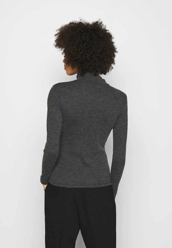 Budget ⌛ Anna Field Long Sleeved Top - Mottled Grey 👏 3 Budget ⌛ Anna Field Long Sleeved Top - Mottled Grey 👏 - Image 3