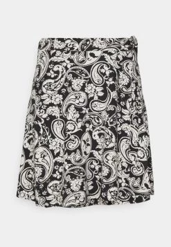 Coupon ๐ฏ Anna Field Mini Skirt - Black/light Grey โ๏ธ