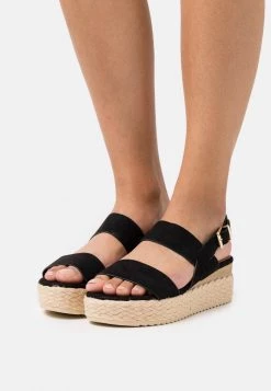 Hot Sale ❤️ Anna Field COMFORT - Espadrilles - Black ❤️