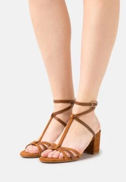 Flash Sale ⭐ Anna Field LEATHER - Sandals - Cognac ✨