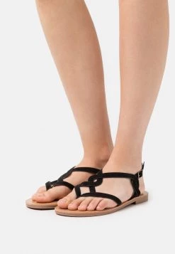 Budget 😀 Anna Field T-bar Sandals - Black ⭐