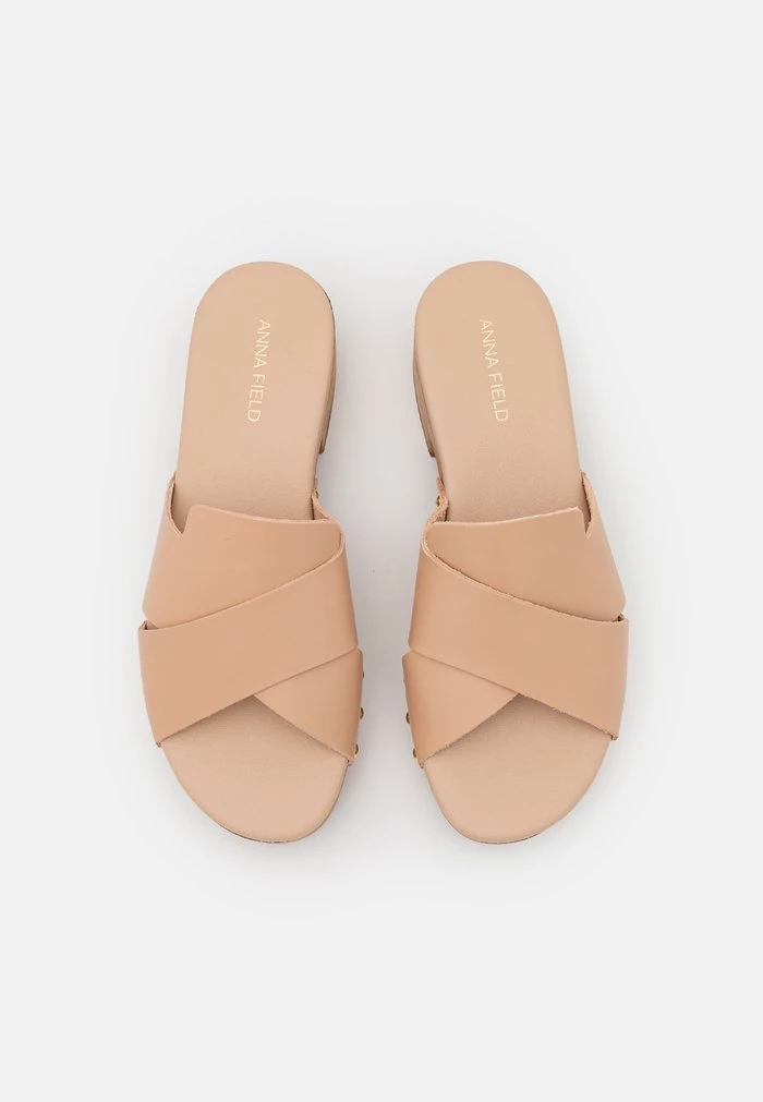 New ๐งจ Anna Field LEATHER - Clogs - Beige ๐ 6 New ๐งจ Anna Field LEATHER - Clogs - Beige ๐ - Image 6