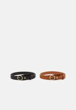Promo 🤩 Anna Field 2 PACK - Belt - Black/cognac 🎉