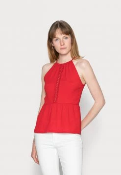 Cheapest ✨ Anna Field TRIM INSERT HALTERNECK - Top - Red ⌛