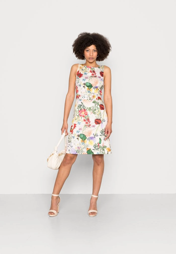 Budget ✨ Anna Field Day Dress - Off White/multi Coloured ⌛ 2 Budget ✨ Anna Field Day Dress - Off White/multi Coloured ⌛ - Image 2