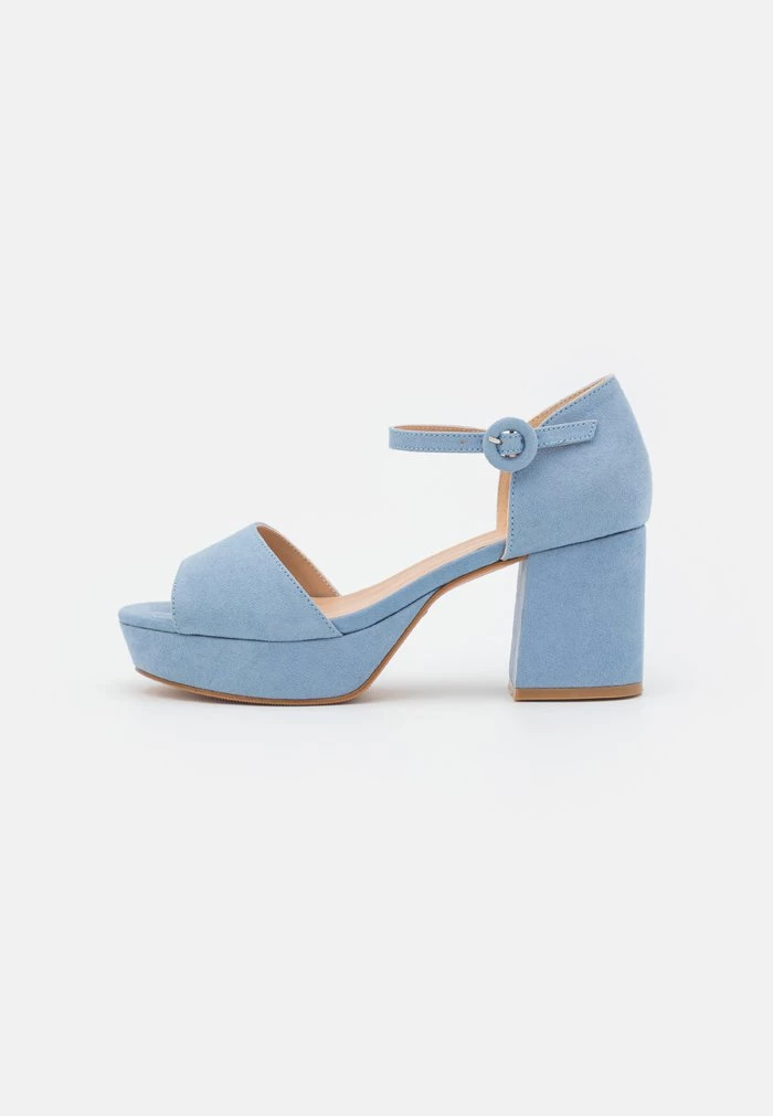 Cheapest 👏 Anna Field Platform Sandals - Light Blue 🔥 2 Cheapest 👏 Anna Field Platform Sandals - Light Blue 🔥 - Image 2