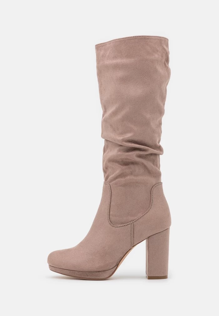 Best Pirce ⌛ Anna Field Platform Boots - Taupe ✨ 2 Best Pirce ⌛ Anna Field Platform Boots - Taupe ✨ - Image 2