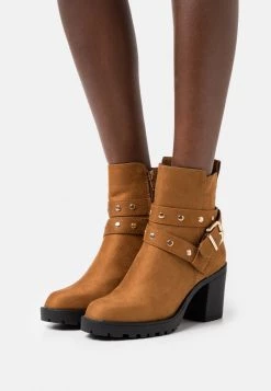 Best Pirce 🔥 Anna Field Classic Ankle Boots - Cognac ❤️