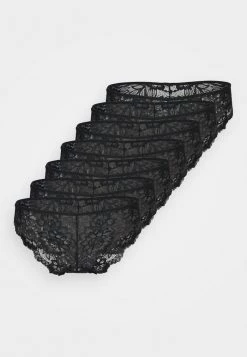 Buy ๐ฏ Anna Field 7 PACK LACE BRIEF - NEW VARIATION OF GREER - MICRO PANEL - Briefs - Black โญ