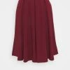 Promo 👍 Anna Field A-line Skirt - Dark Red 👏