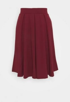 Promo 👍 Anna Field A-line Skirt - Dark Red 👏
