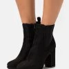 Deals ✔️ Anna Field High Heeled Ankle Boots - Black 🔔