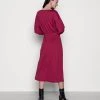 Buy โ Anna Field Quarter Sleeves Elevated Casual Midi Dress - Day Dress - Red ๐งจ 7 Buy โ Anna Field Quarter Sleeves Elevated Casual Midi Dress - Day Dress - Red ๐งจ -My Luxe Wardrobe Sales Store 9371dfb062e442d6af612876a6e78bbf
