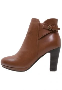 Cheapest 👍 Anna Field High Heeled Ankle Boots - Cognac ⭐
