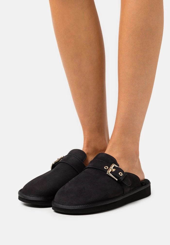 Buy π Anna Field LEATHER - Slippers - Black β 1 Buy π Anna Field LEATHER - Slippers - Black β