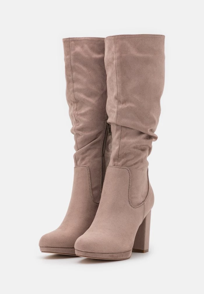 Best Pirce ⌛ Anna Field Platform Boots - Taupe ✨ 3 Best Pirce ⌛ Anna Field Platform Boots - Taupe ✨ - Image 3