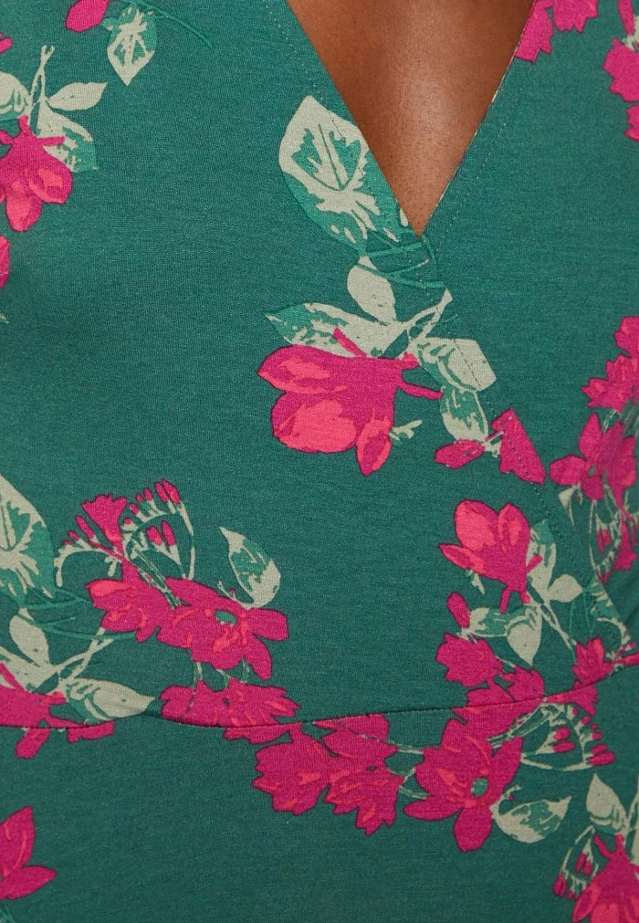 Coupon 👏 Anna Field Jersey Dress 👍 - Dark Green/pink ⌛ 6 Coupon 👏 Anna Field Jersey Dress 👍 - Dark Green/pink ⌛ - Image 6