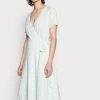 Wholesale ❤️ Anna Field WRAP DRESS 🧨 - Day DRESS 🛒 - Mint, White ❤️ -My Luxe Wardrobe Sales Store 9782a09964f04eb4bd23b279cb4500b5
