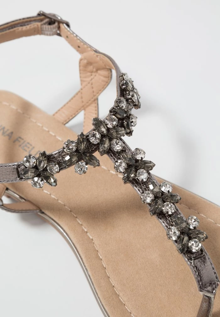 Best deal β¨ Anna Field T-bar Sandals - Gunmetall π 3 Best deal β¨ Anna Field T-bar Sandals - Gunmetall π - Image 3