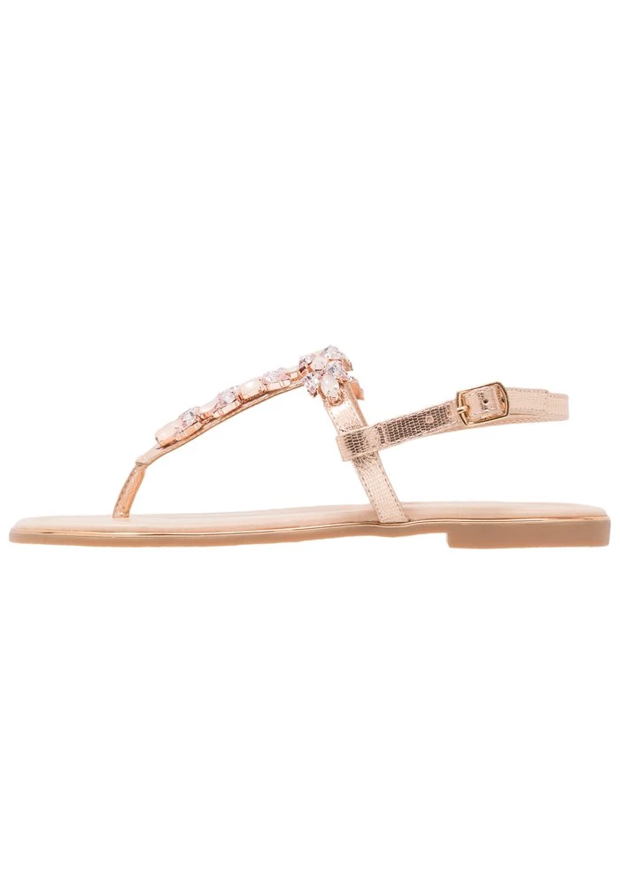 Cheapest ✔️ Anna Field T-bar Sandals - Rose Gold ✨ 2 Cheapest ✔️ Anna Field T-bar Sandals - Rose Gold ✨ - Image 2