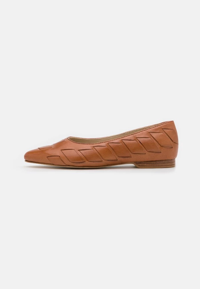 New ✔️ Anna Field LEATHER - Ballet Pumps - Cognac ❤️ 2 New ✔️ Anna Field LEATHER - Ballet Pumps - Cognac ❤️ - Image 2