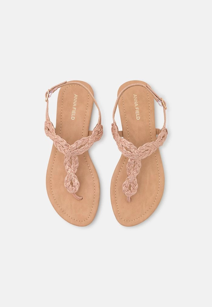 Flash Sale 😀 Anna Field T-bar Sandals - Rose Gold-coloured ❤️ 6 Flash Sale 😀 Anna Field T-bar Sandals - Rose Gold-coloured ❤️ - Image 6