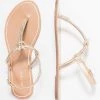 Deals 🛒 Anna Field T-bar Sandals - Rose-gold ⭐ -My Luxe Wardrobe Sales Store 9bfdaf98e85a4f5bb2ec4a086a98d31b