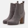 Promo ⌛ Anna Field High Heeled Ankle Boots - Light Grey 🎉 -My Luxe Wardrobe Sales Store 9c309922af214f45aeaa42da40f18c4e