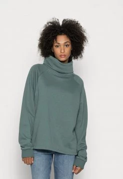 Hot Sale ๐ Anna Field Loose Roll Neck Sweatshirt - Sweatshirt - Green ๐