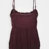 New 🧨 Anna Field CAMI - Top - Bordeaux 😍 -My Luxe Wardrobe Sales Store 9e60f008579b4d32b142b1d6e63ba3bf