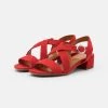 Cheap 👏 Anna Field LEATHER - Sandals - Red ❤️ -My Luxe Wardrobe Sales Store 9fe0e501b6a24dcbbae652bbf6ed3c4e