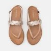 Wholesale 😍 Anna Field LEATHER - T-bar Sandals - Beige 🥰 -My Luxe Wardrobe Sales Store a110a67592104b1c87f3111a90299d27