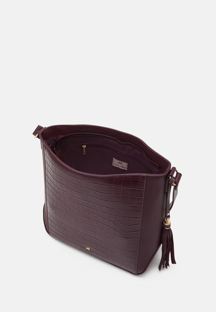 Wholesale π Anna Field Handbag - Bordeaux β 3 Wholesale π Anna Field Handbag - Bordeaux β - Image 3
