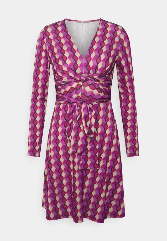 Cheapest ✔️ Anna Field Jersey Dress 🧨 - Multi-coloured/black ❤️ 1 Cheapest ✔️ Anna Field Jersey Dress 🧨 - Multi-coloured/black ❤️