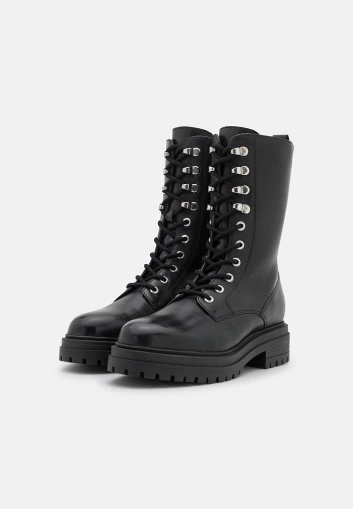 Hot Sale ✔️ Anna Field LEATHER - Lace-up Ankle Boots - Black ⭐ 3 Hot Sale ✔️ Anna Field LEATHER - Lace-up Ankle Boots - Black ⭐ - Image 3