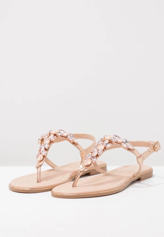 Cheapest ✔️ Anna Field T-bar Sandals - Rose Gold ✨ 4 Cheapest ✔️ Anna Field T-bar Sandals - Rose Gold ✨ - Image 4