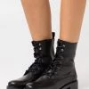 Wholesale ⭐ Anna Field LEATHER - Lace-up Ankle Boots - Black ⌛