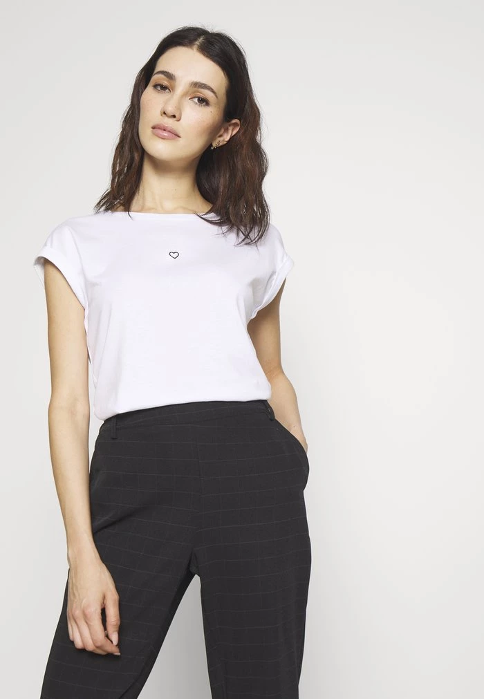 Hot Sale ๐ Anna Field Basic T-shirt - White โจ 1 Hot Sale ๐ Anna Field Basic T-shirt - White โจ