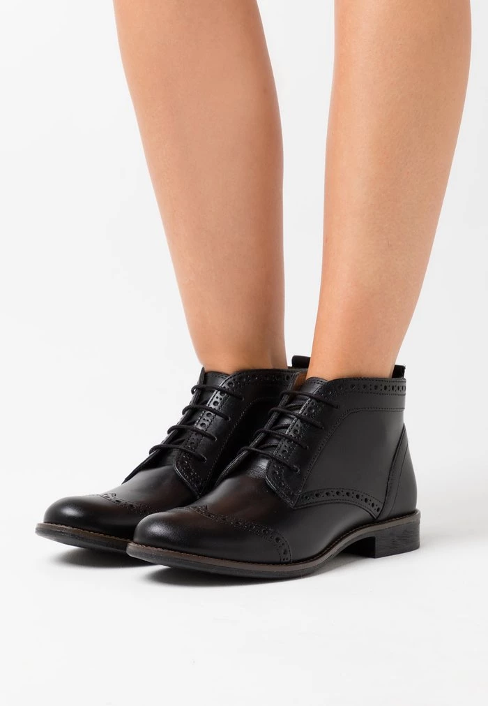 Coupon 👏 Anna Field LEATHER - Ankle Boots - Black 🎁 1 Coupon 👏 Anna Field LEATHER - Ankle Boots - Black 🎁