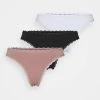Hot Sale 🌟 Anna Field 3 PACK SEAMLESS LACE - Thong - Black/pink/blue ✔️ -My Luxe Wardrobe Sales Store a726203f1ec242269a6b5ba1a64a84e4