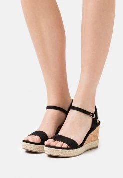 Cheap ๐ Anna Field Platform Sandals - Black ๐