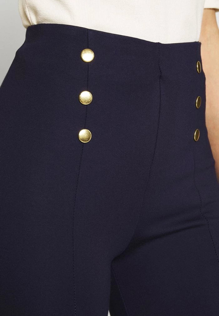 Buy 𧨠Anna Field Punto Leggings With Button Detail - Leggings - Trousers - Dark Blue π 6 Buy 𧨠Anna Field Punto Leggings With Button Detail - Leggings - Trousers - Dark Blue π - Image 6