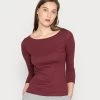 Wholesale ✔️ Anna Field 2 PACK - Long Sleeved Top - Dark Red/black ⌛ -My Luxe Wardrobe Sales Store a9a2f3eb183948cd82bed34ad046edac