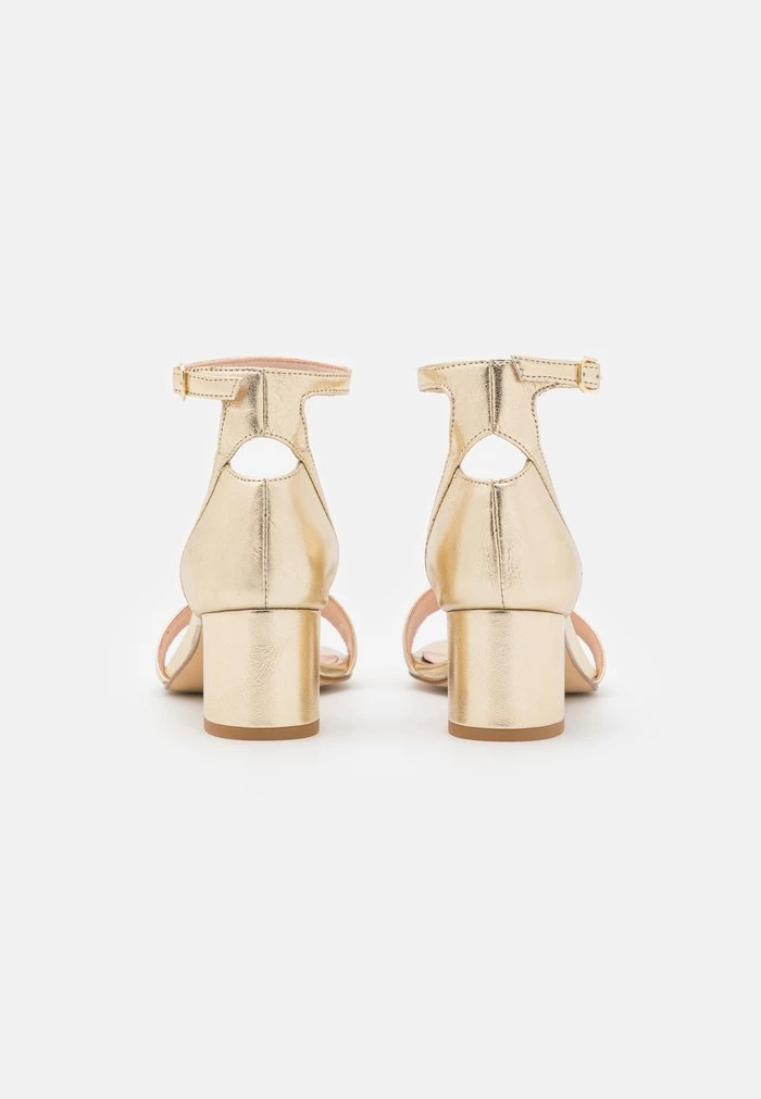 Deals ⌛ Anna Field LEATHER - Sandals - Gold 😉 4 Deals ⌛ Anna Field LEATHER - Sandals - Gold 😉 - Image 4