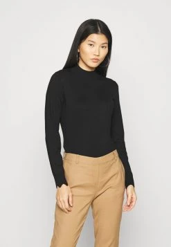Cheap ✨ Anna Field SCALLOP DETAIL JUMPER - Jumper - Black 🔥
