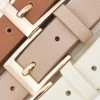 Buy 😍 Anna Field 3 PACK - Belt - Cognac/off-white ✔️ -My Luxe Wardrobe Sales Store aa67a63a6db748f3b7a090d2a0a33add