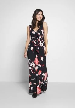 Promo 🥰 Anna Field Maxi Dress - Black/pink 🔥