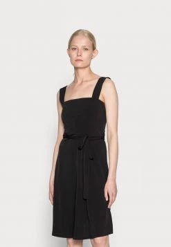 Promo ✔️ Anna Field WIDE STRAP BASIC MIDI DRESS 🥰 - Day DRESS - Black ⌛