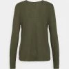 Outlet ⭐ Anna Field Long Sleeved Top - Olive ✔️ -My Luxe Wardrobe Sales Store ac3117393d1c4b79ac918da662f3608a